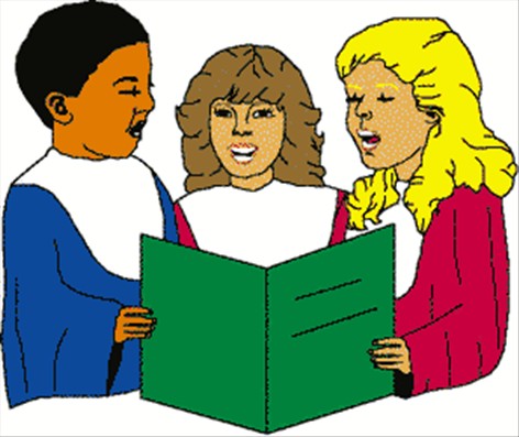 Børn læser synger