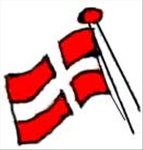 Dannebrog det danske flag