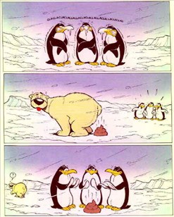 En lort og en æggekage, de er begge bløde, men de er ikke lige søde