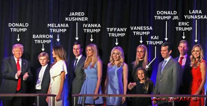 Donald Trump familie